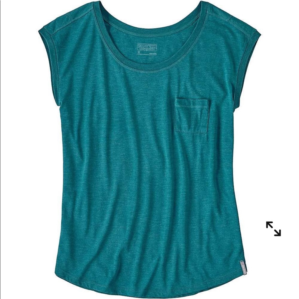 Patagonia blythewood tee blue